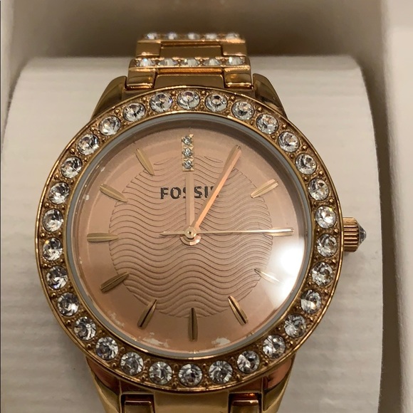 Fossil watch rose gold - Picture 3 of 7